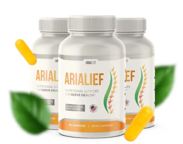 Arialief supplement with Yellow Vitamin discovered by Richard Moore for neuropathy relief